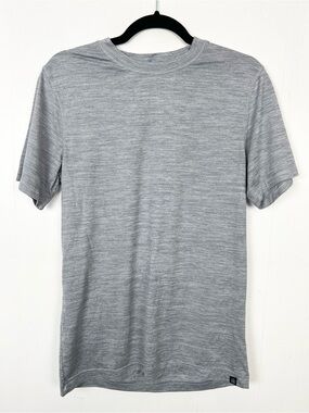 Gaiam Active Crewneck T-Shirt Heather Grey Men's Size‎ Small